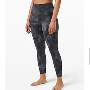 Lululemon align high rise pant diamond dye 25”